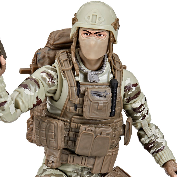 Sold out - G.I. Joe Classified Series 60th Anniversary 6-Inch Action Soldier Infantry - Damaged Box