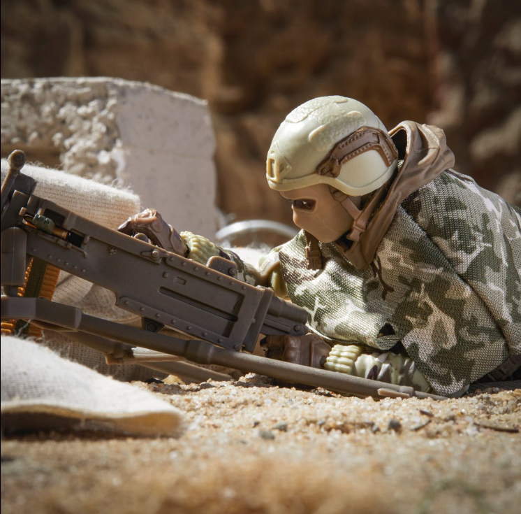 Sold out - G.I. Joe Classified Series 60th Anniversary 6-Inch Action Soldier Infantry - Damaged Box