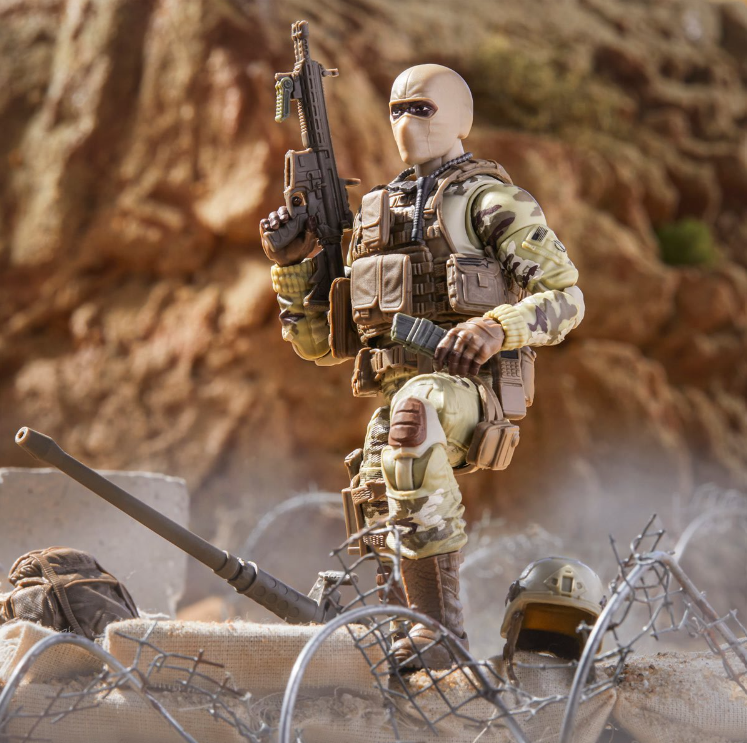 Sold out - G.I. Joe Classified Series 60th Anniversary 6-Inch Action Soldier Infantry - Damaged Box