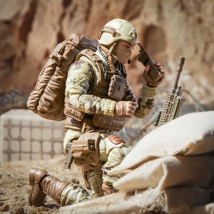 Sold out - G.I. Joe Classified Series 60th Anniversary 6-Inch Action Soldier Infantry - Damaged Box