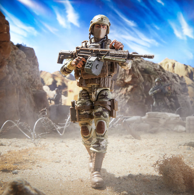 Sold out - G.I. Joe Classified Series 60th Anniversary 6-Inch Action Soldier Infantry - Damaged Box
