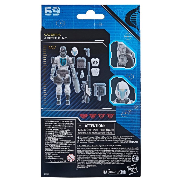 `Message to Preorder - Coming Mar 25 - G.I. Joe Classified Series Arctic B.A.T., 6-Inch Action Figure
