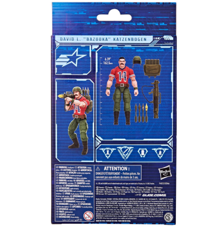 G.I. Joe Classified Series 6-Inch Bazooka Action Figure