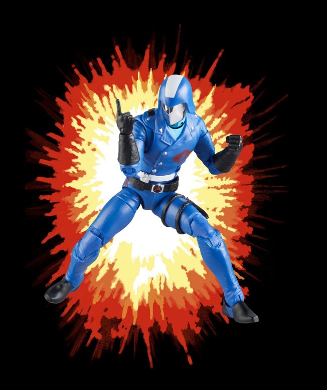 Sold Out - G.I. Joe Classified Series Retro Card Cobra Commander Vac Metal