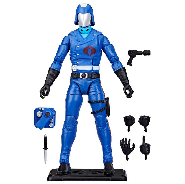Sold Out - G.I. Joe Classified Series Retro Card Cobra Commander Vac Metal