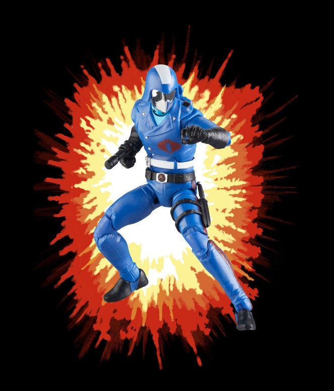 Sold Out - G.I. Joe Classified Series Retro Card Cobra Commander Vac Metal