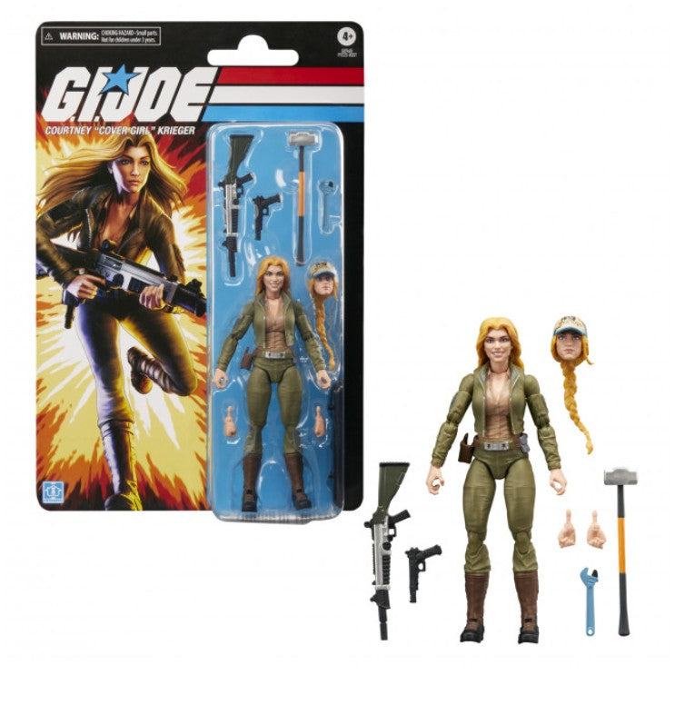 PRE-ORDER for Sep 25 - G.I. Joe Classified Series Retro Cardback Courtney Cover Girl Krieger