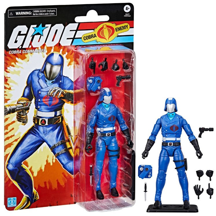 Sold Out - G.I. Joe Classified Series Retro Card Cobra Commander Vac Metal