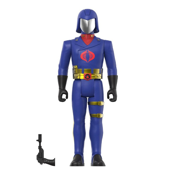 Sale - G.I. Joe Cobra Commander Navy ReAction Figure