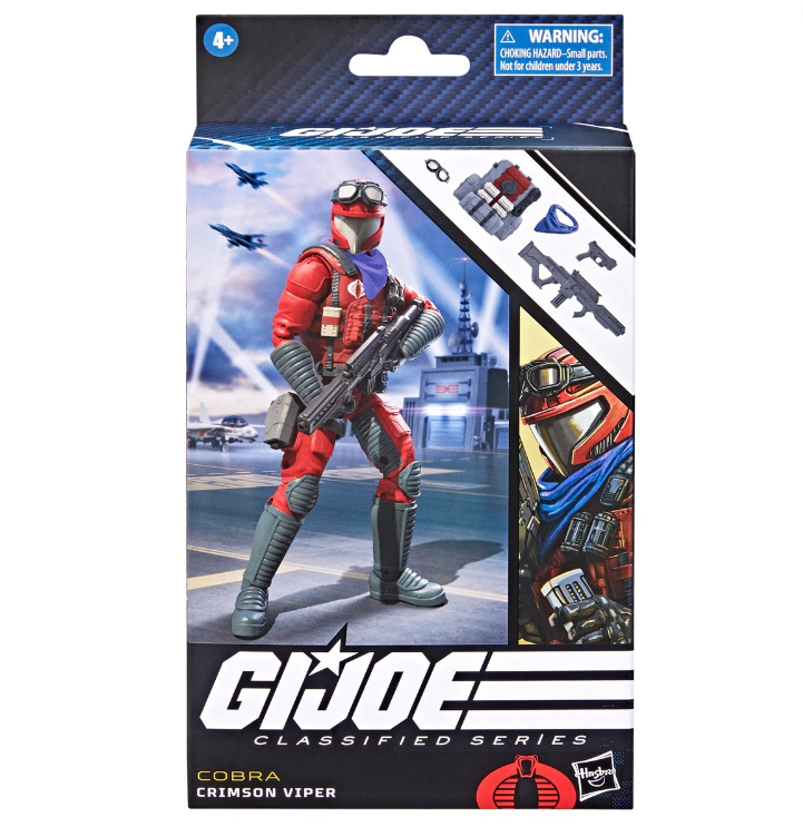 G.I. Joe Classified Series Cobra Crimson Viper 6-Inch Action Figure