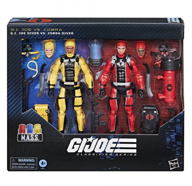 Sold Out - G.I. Joe Classified Series: #169 G.I. Joe Diver Vs. Cobra Diver