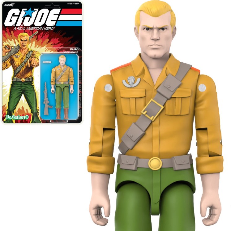 G.I. Joe Reaction+ Duke 3.75" O-Ring Figure