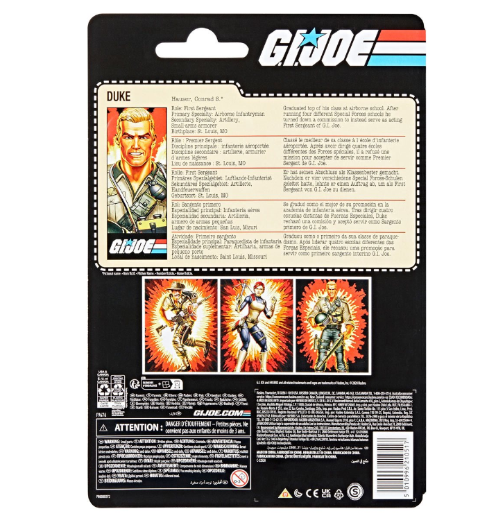 G.I. Joe Classified Series 6-Inch Retro Duke Action Figure