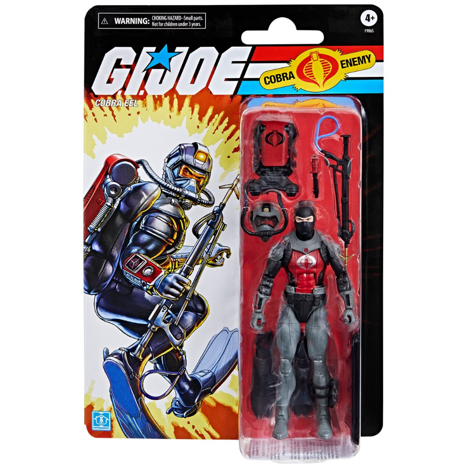 G.I. Joe Classified Series Retro Cardback Cobra Eel 6-Inch Action Figure