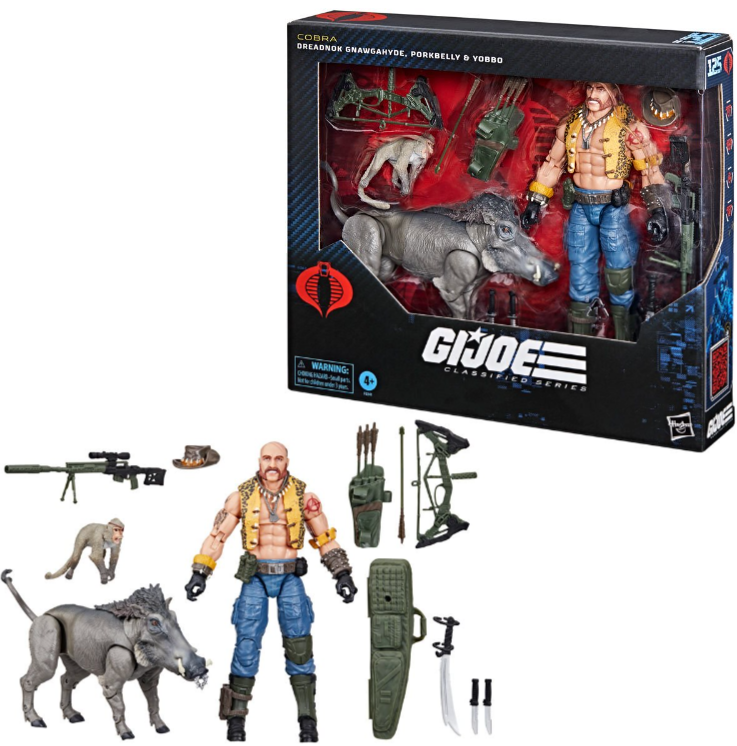 G.I. Joe Classified Series Gnawgahyde 6-Inch Action Figure