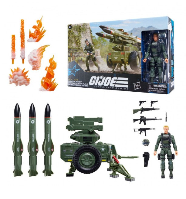 PRE-ORDER for Nov 25 - G.I. Joe Classified Series #182, Clayton “Hawk” Abernathy with M.M.S. (Mobile Missile System)