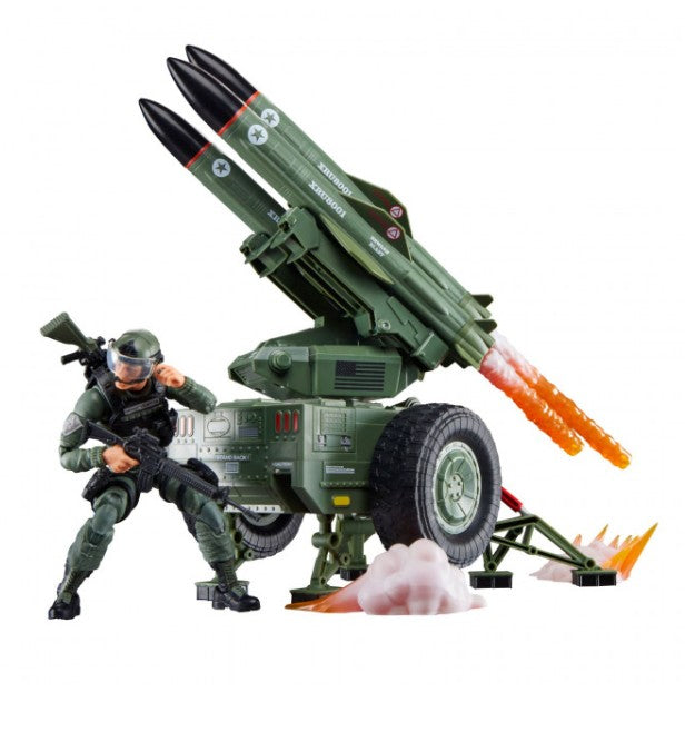 PRE-ORDER for Nov 25 - G.I. Joe Classified Series #182, Clayton “Hawk” Abernathy with M.M.S. (Mobile Missile System)