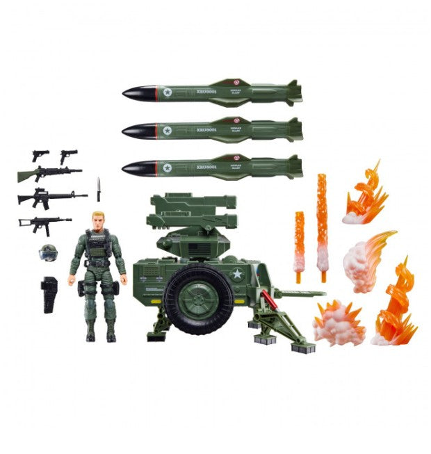 PRE-ORDER for Nov 25 - G.I. Joe Classified Series #182, Clayton “Hawk” Abernathy with M.M.S. (Mobile Missile System)