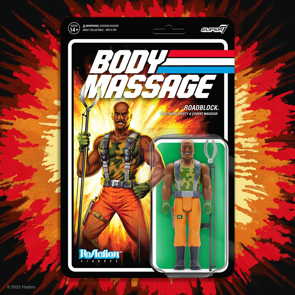 Sale - G.I. Joe Roadblock PSA ReAction Figure