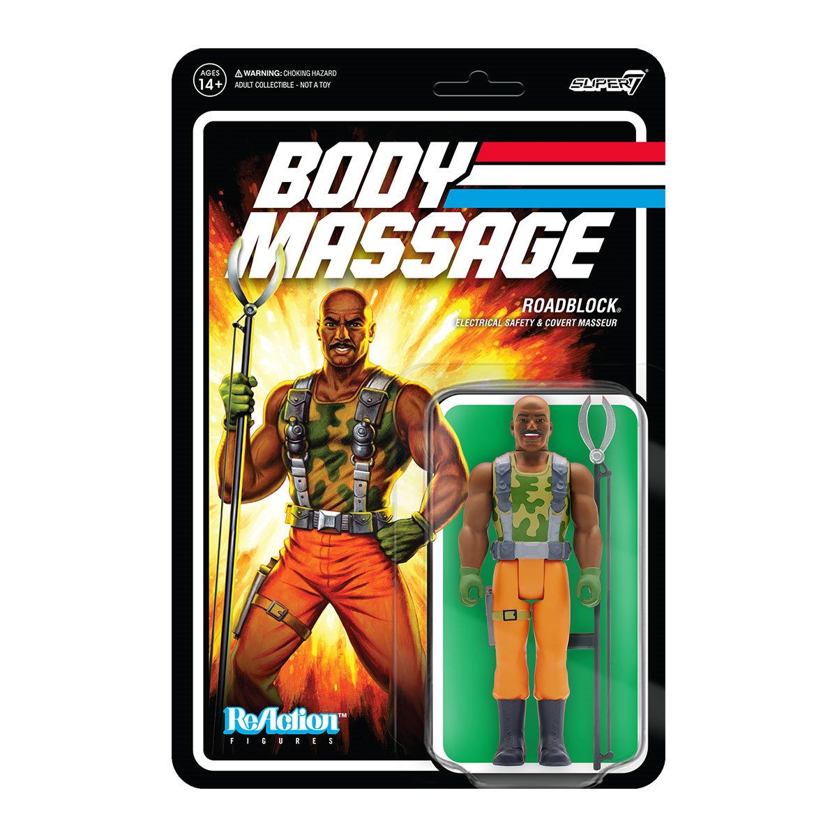Sale - G.I. Joe Roadblock PSA ReAction Figure
