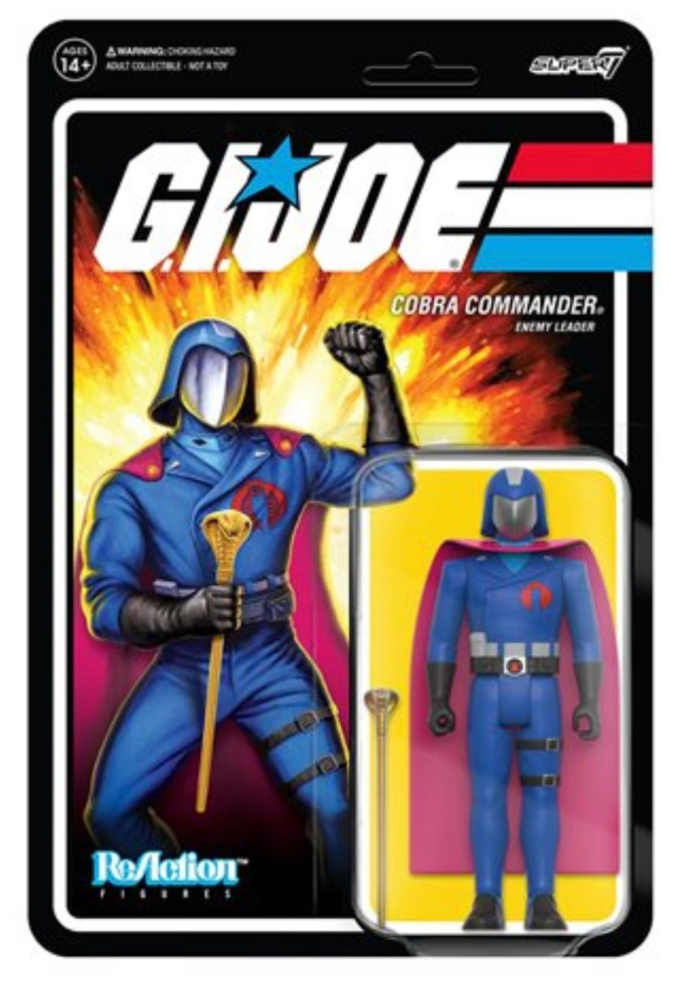 Sale - G.I. Joe Cobra Commander Version 3 3 3/4-Inch Figure