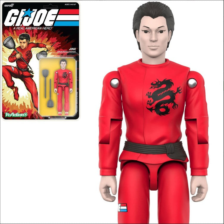 Sold out - G.I. Joe Jinx 3 3/4-Inch ReAction+ Figure