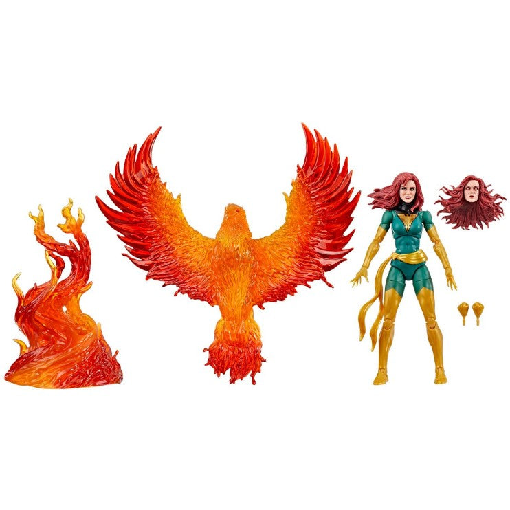 X-Men Marvel Legends Series Jean Grey with Phoenix Force Deluxe 6-Inch Action Figure
