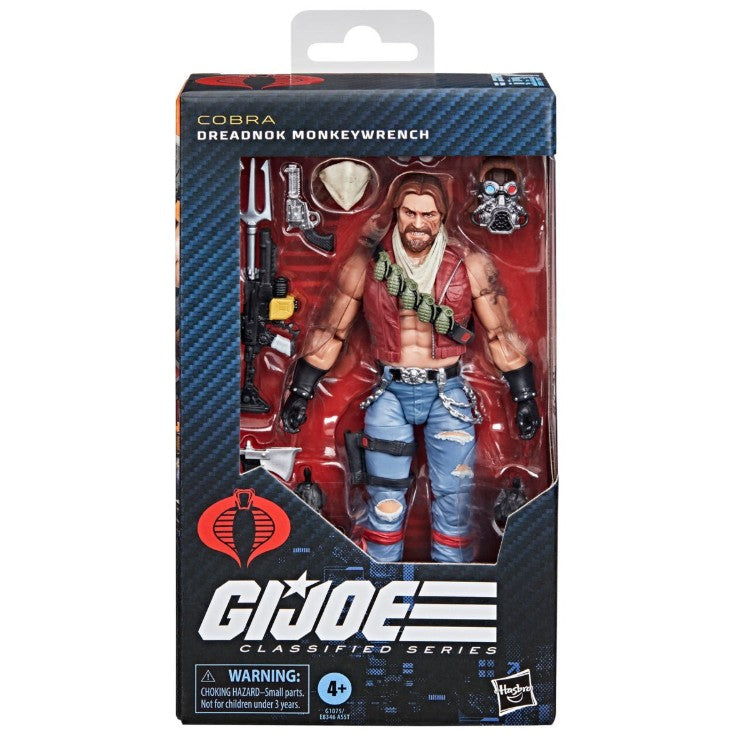 PRE-ORDER for Oct 25 - G.I. Joe Classified Series Dreadnok Monkeywrench 6-Inch Action Figure