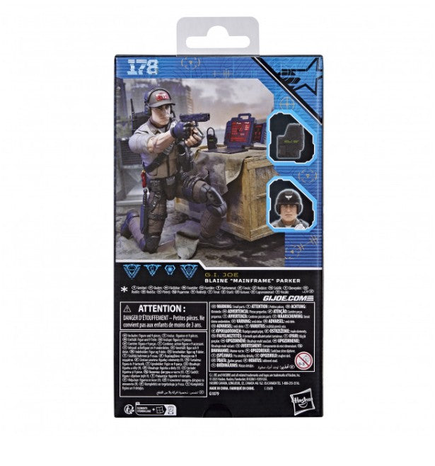 PRE-ORDER for Nov 25 - G.I. Joe Classified Series #178, Blaine "Mainframe" Parker