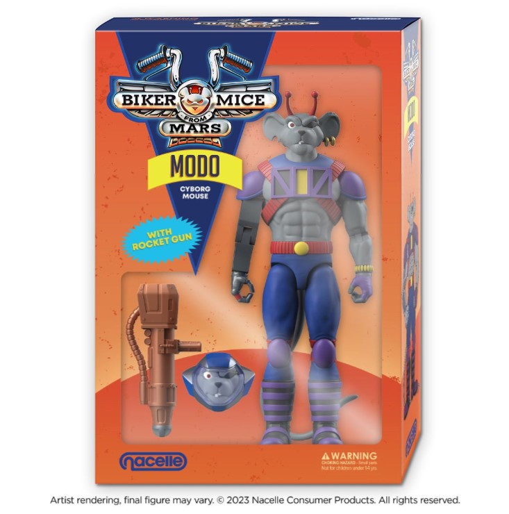 Biker Mice from Mars Modo 7-Inch Scale Action Figures