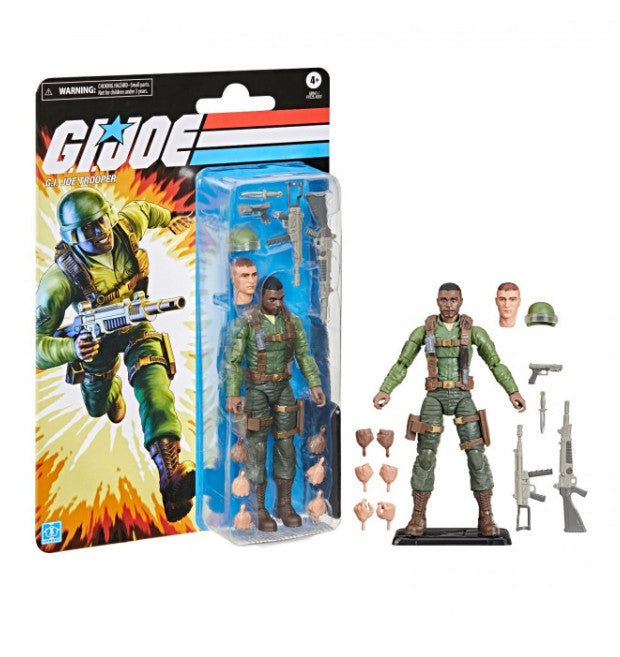 PRE-ORDER for Dec 25 - G.I. Joe Classified Series Retro Cardback G.I. Joe Trooper