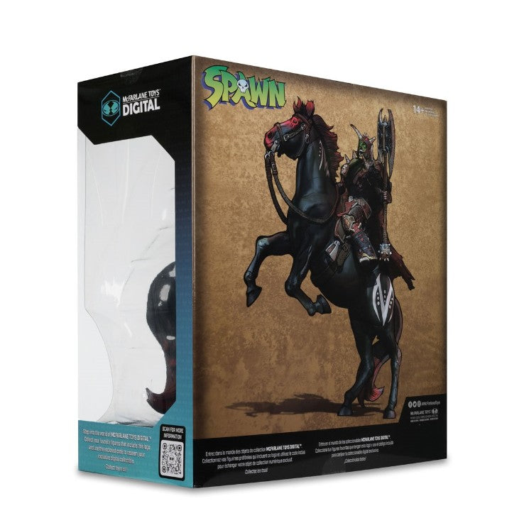 Spawn: The Dark Ages Bloodaxe with Horse 7-Inch Scale Action Figure 2-Pack with McFarlane Toys Digital Collectible