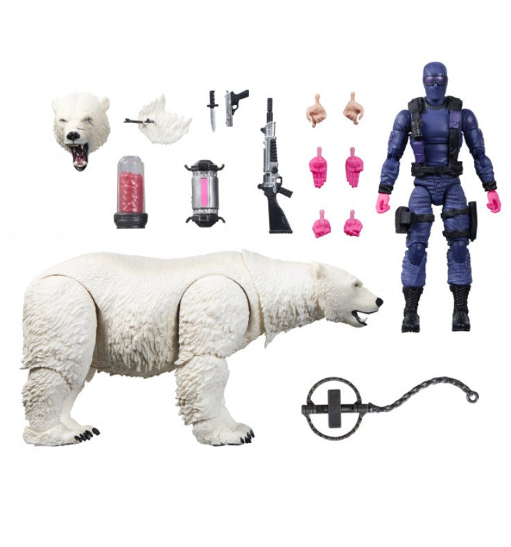 G.I. Joe Classified Series Snake Eyes with Polar Bear