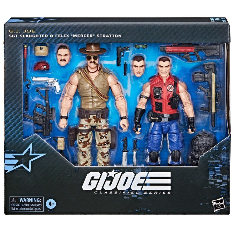 PRE-ORDER for Dec 25 - G.I. Joe Classified Series #173, Sgt Slaughter & Felix "Mercer" Stratton