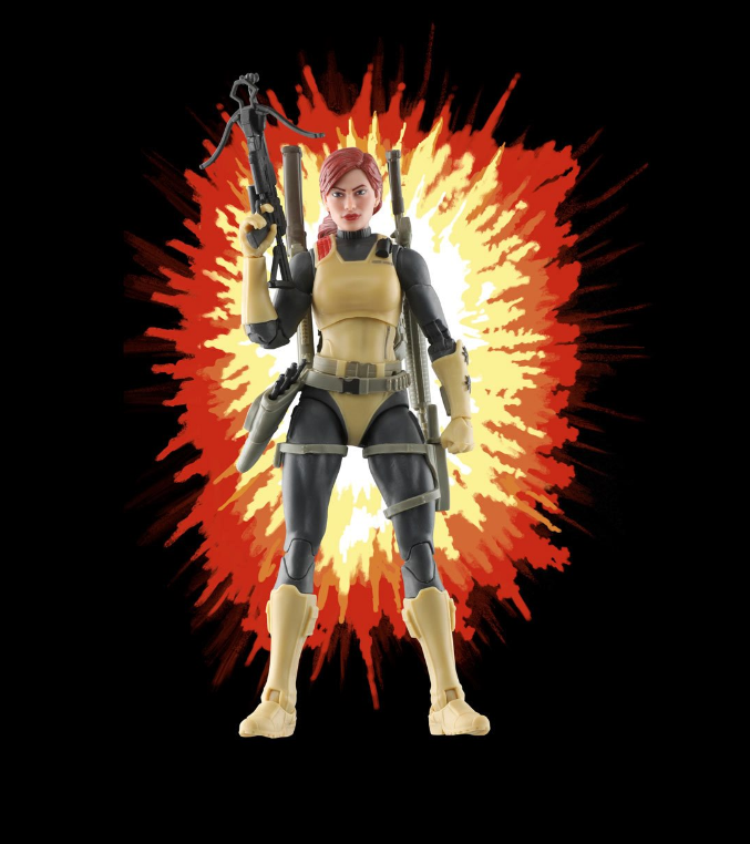 G.I. Joe Classified Series 6-Inch Retro Scarlett Action Figure