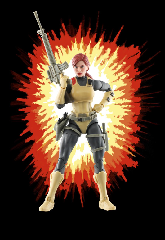 G.I. Joe Classified Series 6-Inch Retro Scarlett Action Figure
