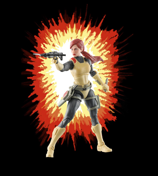 G.I. Joe Classified Series 6-Inch Retro Scarlett Action Figure