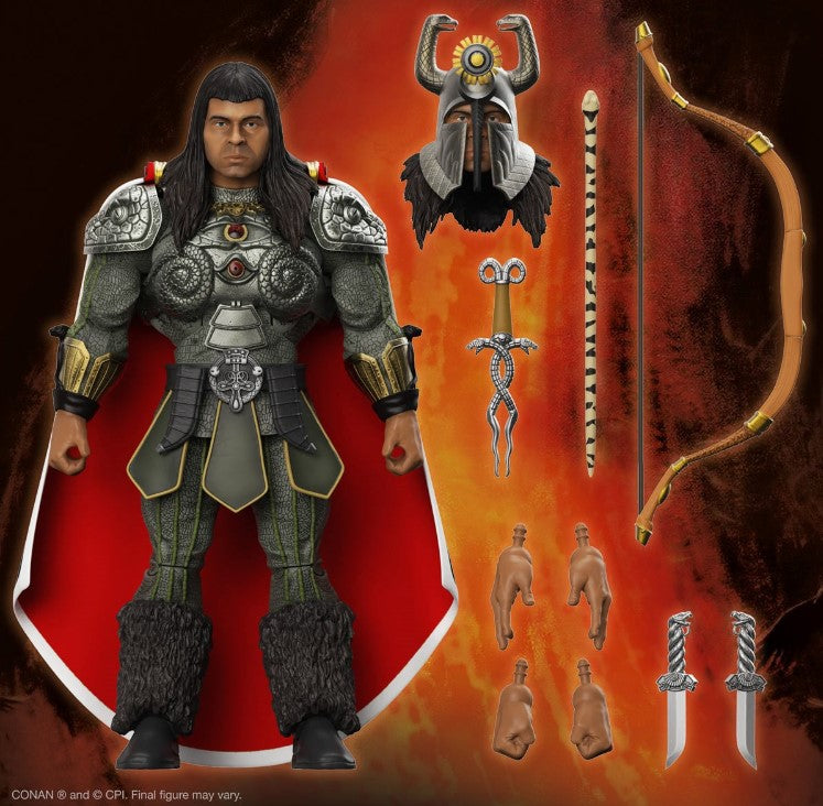 Conan the Barbarian Ultimates Thulsa Doom Battle of the Mounds 7-Inch Action Figure