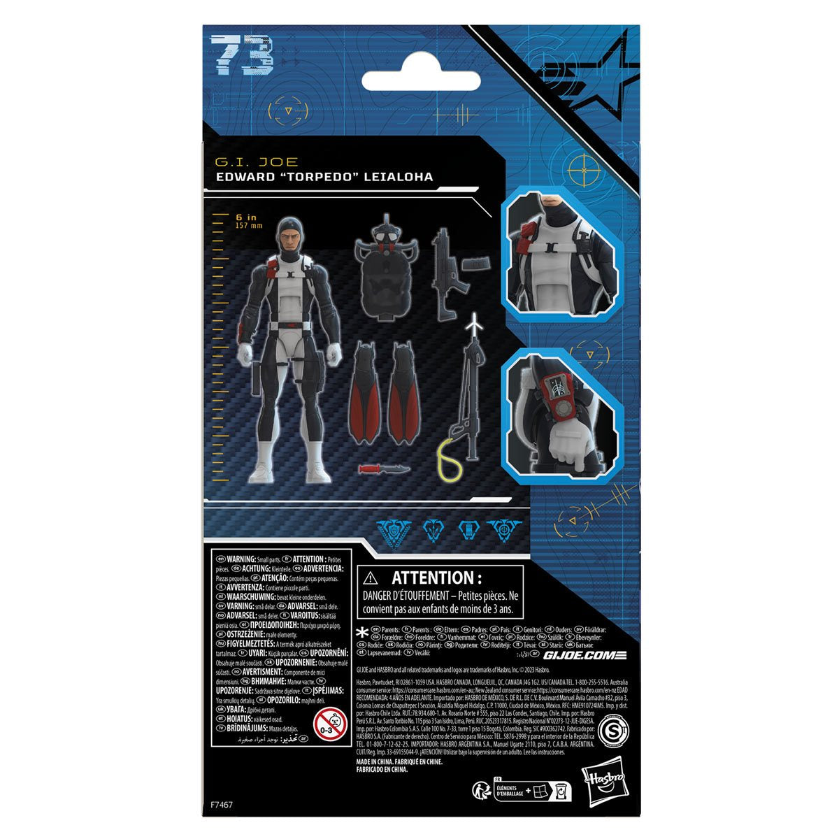 G.I. Joe Classified Series 6-Inch Torpedo Action Figure
