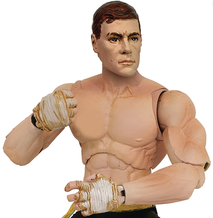 Sold out - Jean-Claude Van Damme Deluxe Action Figure - Imperfections on box