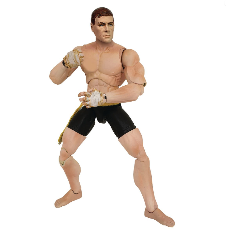 Sold out - Jean-Claude Van Damme Deluxe Action Figure - Imperfections on box