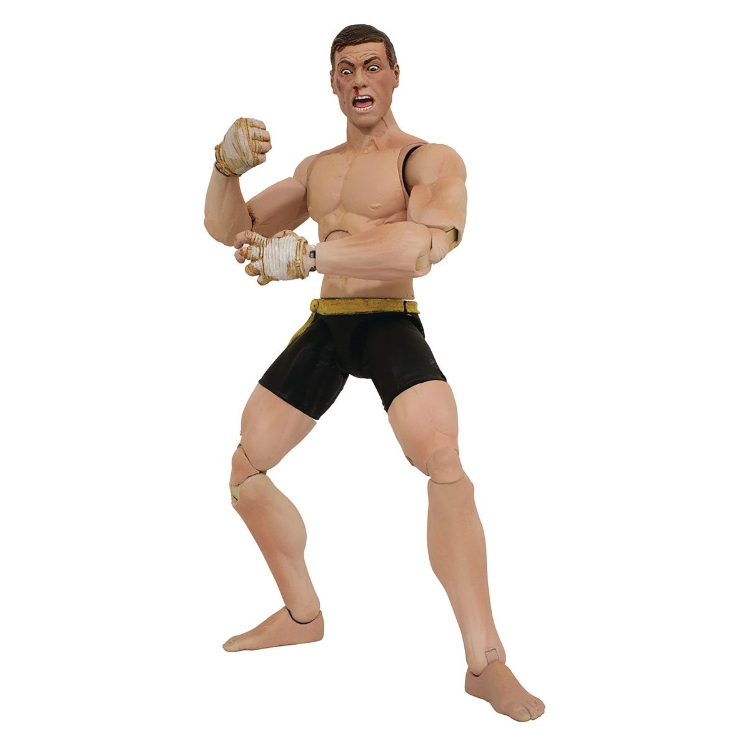 Sold out - Jean-Claude Van Damme Deluxe Action Figure - Imperfections on box