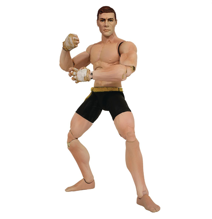 Sold out - Jean-Claude Van Damme Deluxe Action Figure - Imperfections on box