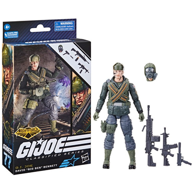 G.I. Joe Classified Series Nightforce David "Big Ben" Bennett 6-Inch Action Figure