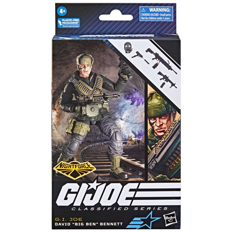G.I. Joe Classified Series Nightforce David "Big Ben" Bennett 6-Inch Action Figure