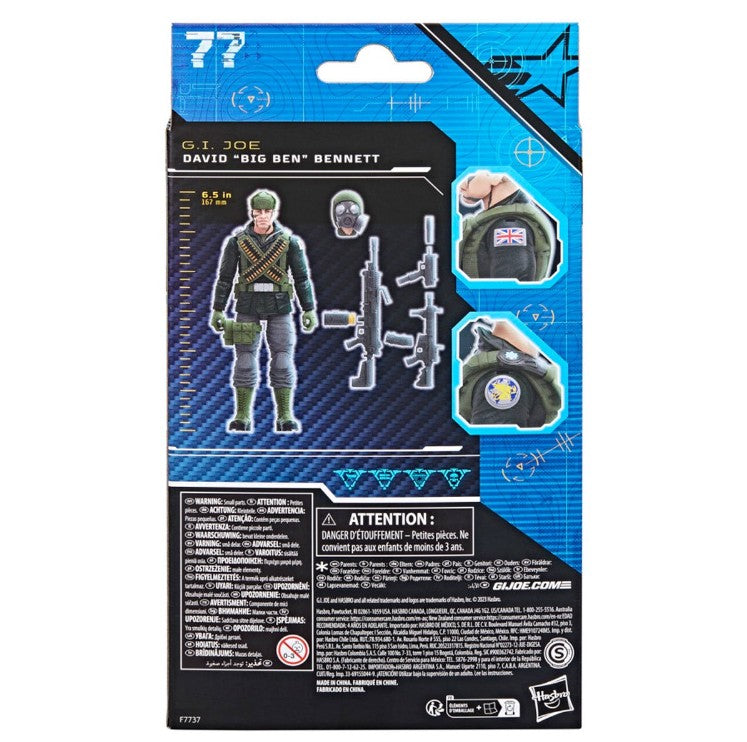 G.I. Joe Classified Series Nightforce David "Big Ben" Bennett 6-Inch Action Figure