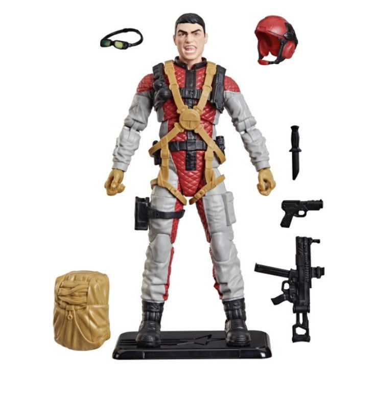 G.I. Joe Classified Series Retro Cardback David “Crazylegs” Thomas