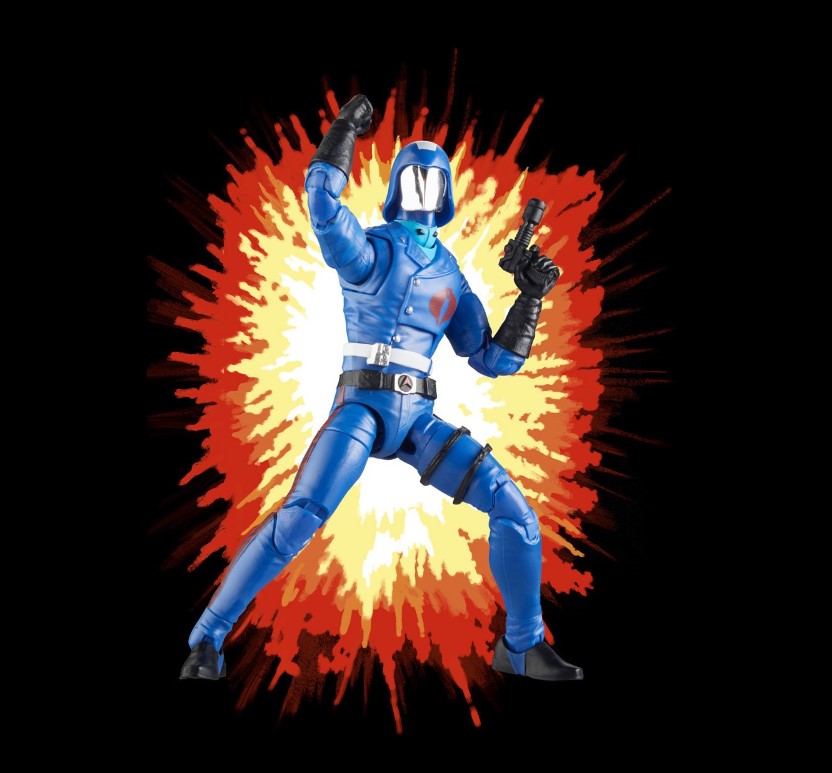 Sold Out - G.I. Joe Classified Series Retro Card Cobra Commander Vac Metal