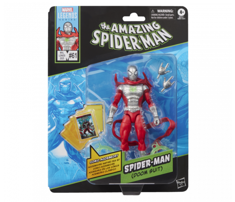 Pre-order deposit for Nov 2026 - Marvel Legends Series Spider-Man (Doom Suit) Action Figure