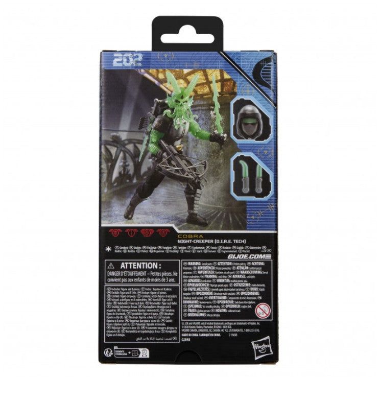 PRE-ORDER for Jun 2026 - G.I. Joe Classified Series #202, Night-Creeper (D.I.R.E. Tech)